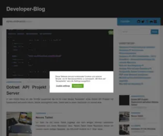 Developer-Blog.net(Freebsd) Screenshot