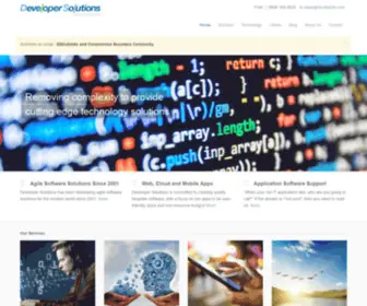 Developer-Solutions.co.uk(Developer Solutions) Screenshot