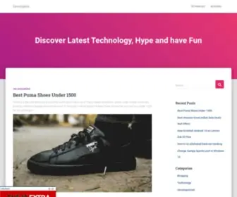 Developerb.com(Technology, Fashion & News) Screenshot