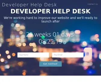 Developerhelpdesk.com(Developer Help Desk) Screenshot