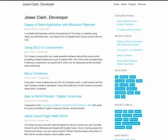 Developerjesse.com(Jesse Clark) Screenshot