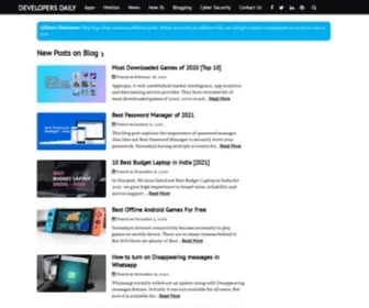 Developers-Daily.com(Developers Daily) Screenshot