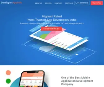 Developersappindia.com(Developers App India) Screenshot