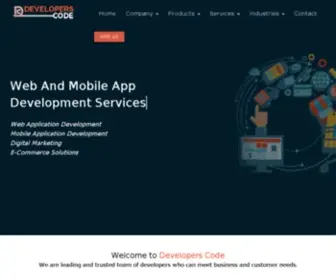 Developerscode.com(Developers Code) Screenshot