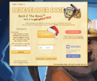 Developersdoge.com(Developers Doge) Screenshot