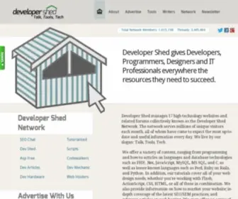 Developershed.com(Developer Shed) Screenshot