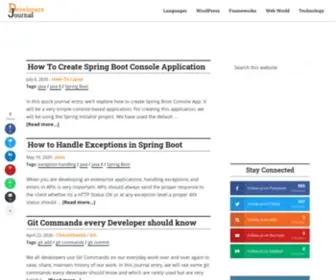 Developersjournal.in(Developers Journal) Screenshot
