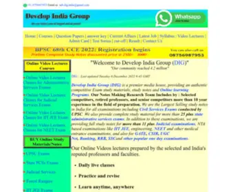 Developindiagroup.co.in(Develop India Group) Screenshot