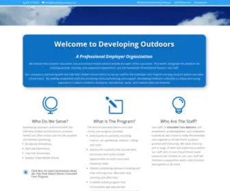 Developingoutdoors.com(Developing Outdoors) Screenshot