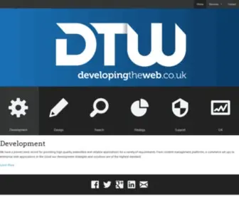 Developingtheweb.co.uk(Developing The Web) Screenshot