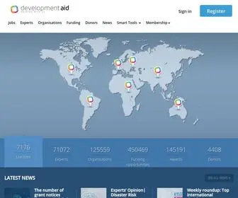 Developmentaid.org(DevelopmentAid) Screenshot