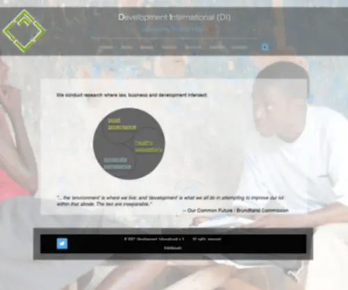 Developmentinternational.org(Developmentinternational) Screenshot