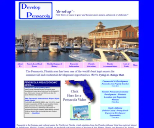 Developpensacola.com(Develop Pensacola) Screenshot