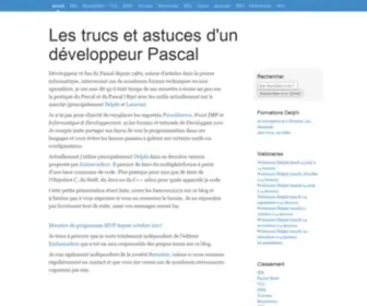 Developpeur-Pascal.fr(Les) Screenshot