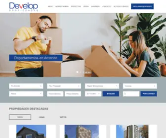 Developpropiedades.cl(Bienvenidos a Develop Propiedades) Screenshot