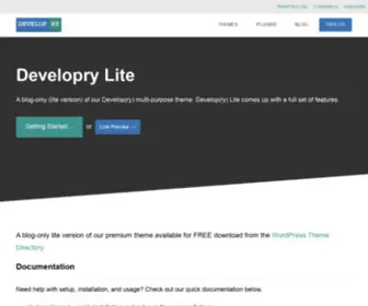 Developry.com(Expert WordPress Troubleshooting and Customization) Screenshot