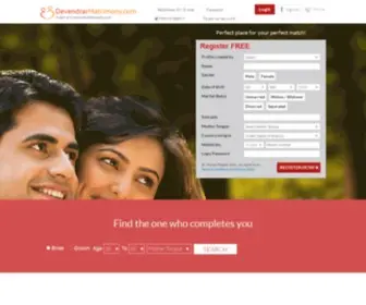 Devendrarmatrimony.com(Devendrar Matrimonial) Screenshot