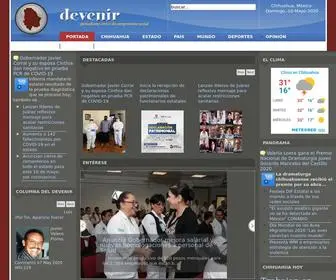 Devenir.com.mx(Periodismo con compromiso social) Screenshot