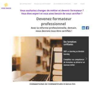 Devenirformateur.net(Formateur) Screenshot