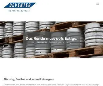 Deventer.de(Warehousing, Fulfillment, VAS & Transport) Screenshot