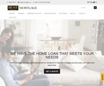 Deverecapital.com(HUNT Mortgage) Screenshot