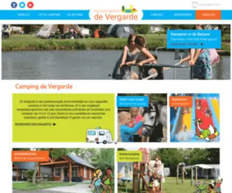 Devergarde.nl(Kindercamping in de Betuwe) Screenshot