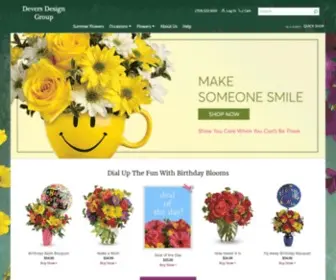 Deversdesign.com(Arlington Florist) Screenshot