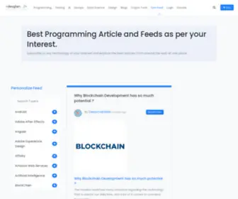 Devglan.com(Programming Blog Article Feeds as per your Interest) Screenshot