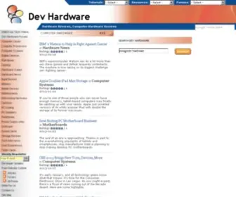 Devhardware.com(Hardware Reviews) Screenshot