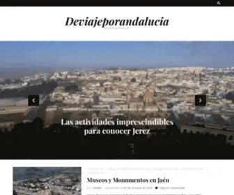 Deviajeporandalucia.net(Andalucía) Screenshot