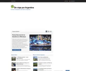 Deviajeporargentina.net(De viaje por Argentina) Screenshot