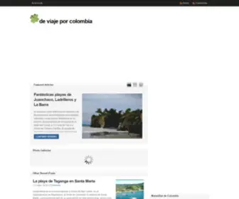 Deviajeporcolombia.net(De Viaje por Colombia) Screenshot