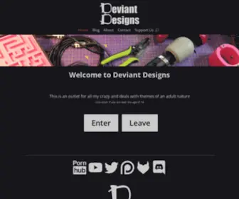 Deviant-Designs.co.uk(Deviant Designs) Screenshot