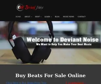 Deviantnoise.com(Deviant Noise) Screenshot