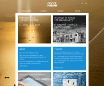 Device-Insight.com(Delivering Excellence in IoT) Screenshot