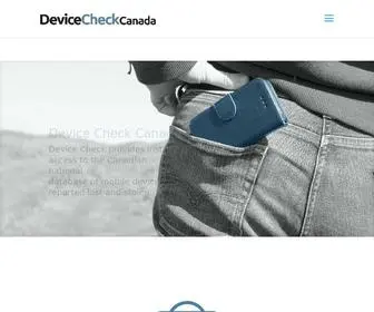 Devicecheck.ca(Devicecheck) Screenshot