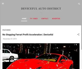 Devicefultv.net(DEVICEFUL AUTO DISTRICT) Screenshot