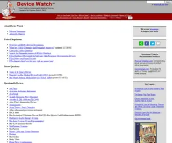 Devicewatch.org(Device Watch) Screenshot