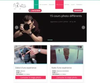 Deviens-Photographe.com(Cours de photo Paris) Screenshot