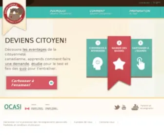 Devienscitoyen.ca(Cartonner) Screenshot