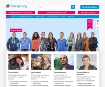 Deviersprong.nl(GGz specialist in persoonlijkheidsstoornissen en gedragsproblemen) Screenshot
