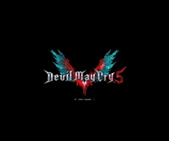 Devilmaycry5.com(Devil May Cry 5 Official Site) Screenshot