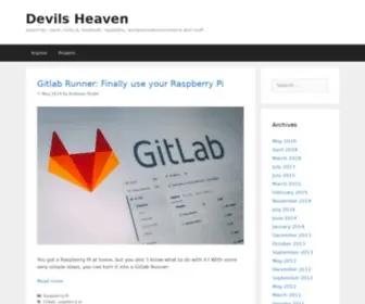 Devils-Heaven.com(Devils Heaven) Screenshot