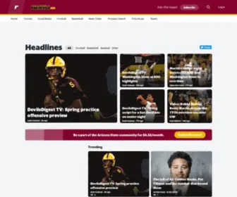 Devilsdigest.com(Arizona State Sun Devils Football) Screenshot