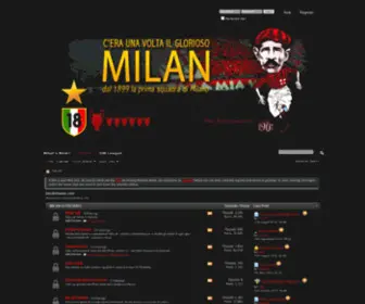 Devilsmania.com(Online Milan Community since 1998) Screenshot