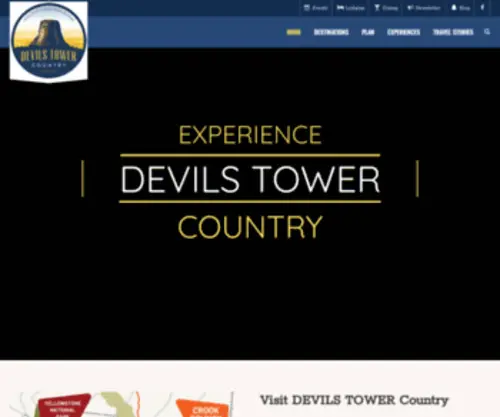 Devilstowercountry.com(Devils Tower County) Screenshot