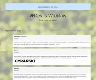 Devilswroclaw.pl(Gaming News) Screenshot