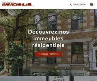 Devimmobilis.com(Accueil) Screenshot