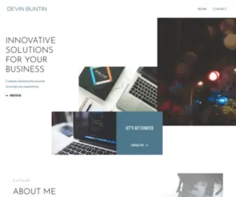 Devinbuntin.com(Devin Buntin) Screenshot