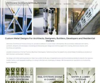 Devincenziarch.com(Devincenzi Architectural Products) Screenshot